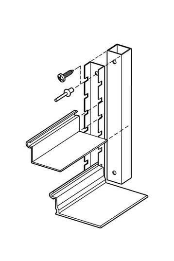 Aluminium Tray Slide Components