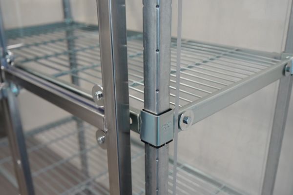 Security Cage polycarbonate detail