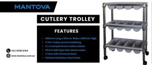 Ways a Cutlery Trolley Can Improve Staff Efficiency