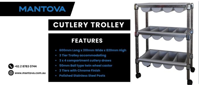 Ways a Cutlery Trolley Can Improve Staff Efficiency
