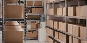 Maximize storage in Small Cool Room