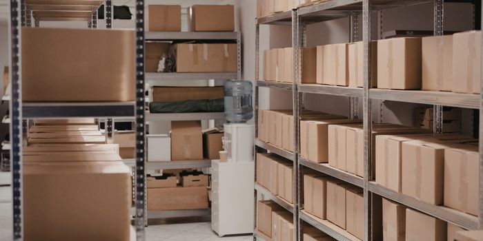 Maximize storage in Small Cool Room