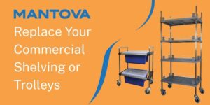 Replace Your Commercial Shelving or Trolleys